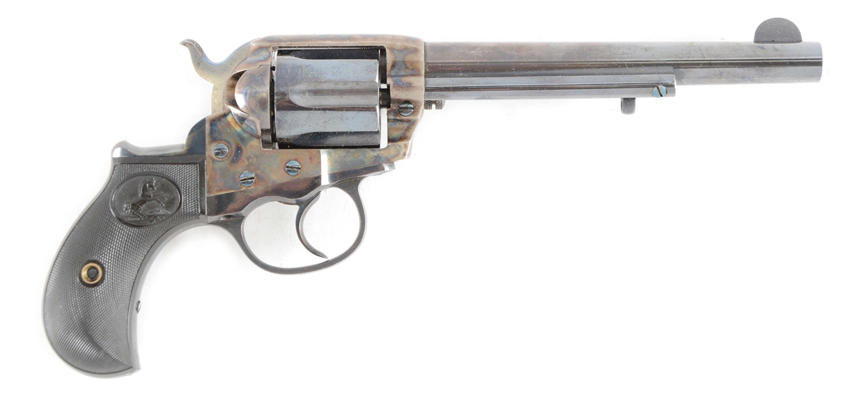 (A) HIGH CONDITION 6" COLT LIGHTNING DOUBLE ACTION REVOLVER (1896).