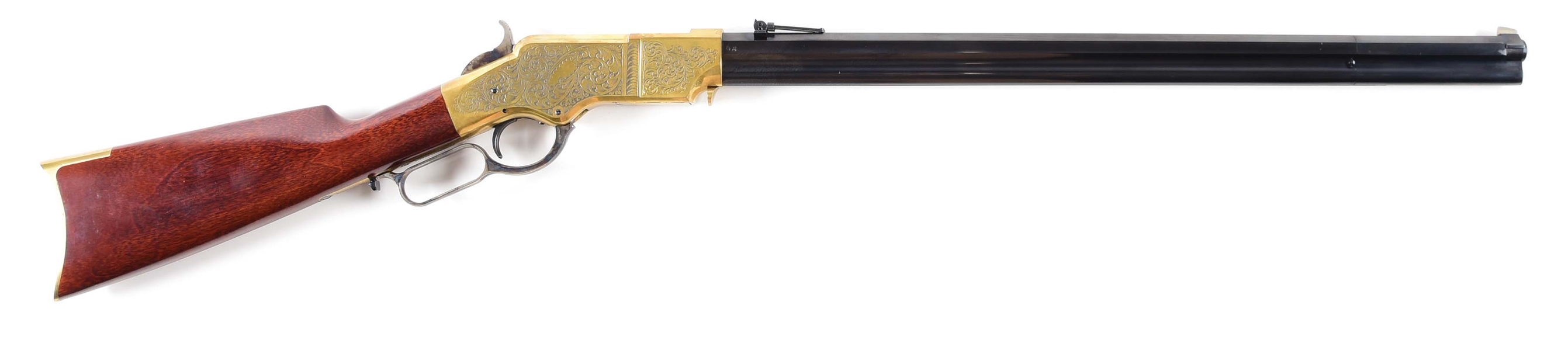 (M) UBERTI 1860 HENRY LEVER ACTION RIFLE.