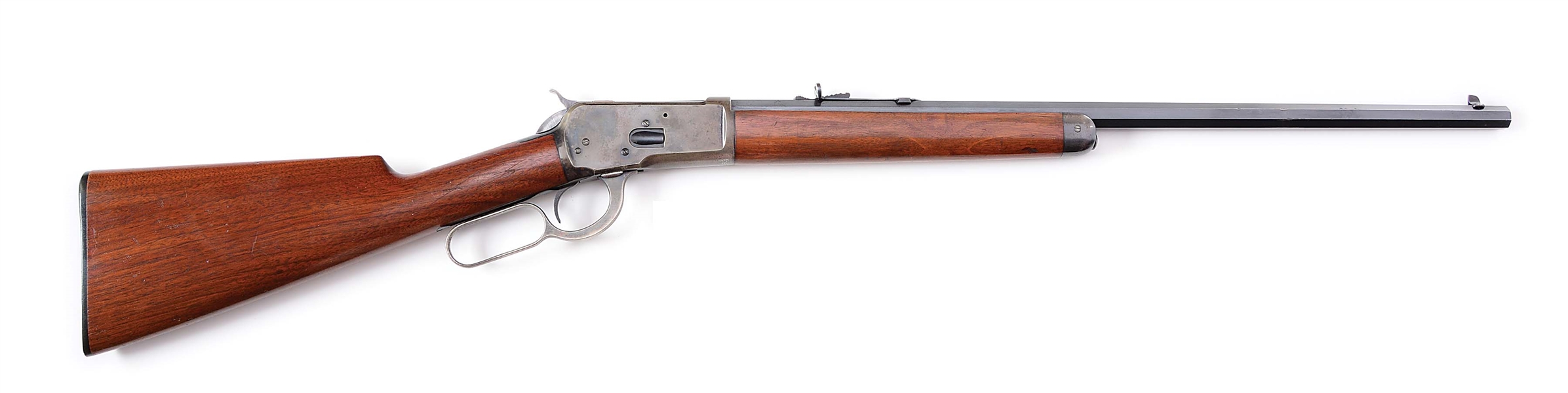 (C) SPECIAL ORDER WINCHESTER MODEL 1892 LEVER ACTION RIFLE (1910).