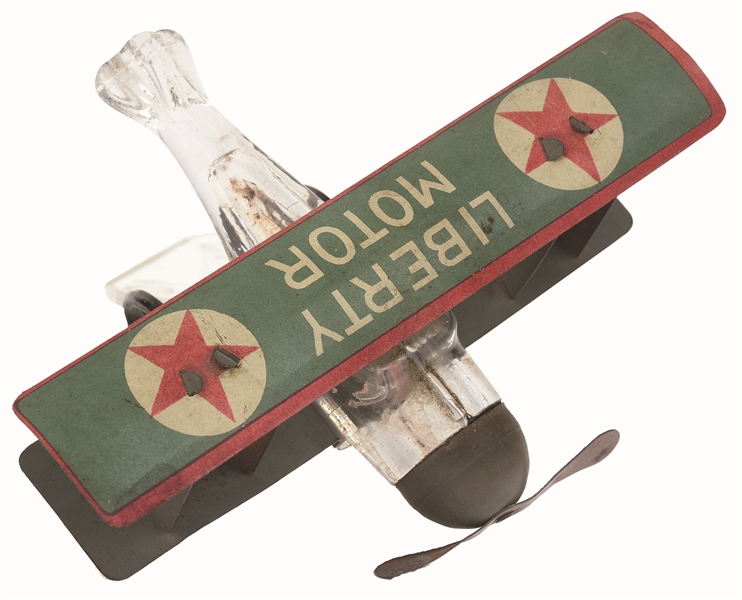 LIBERTY MOTOR AIRPLANE CANDY CONTAINER.