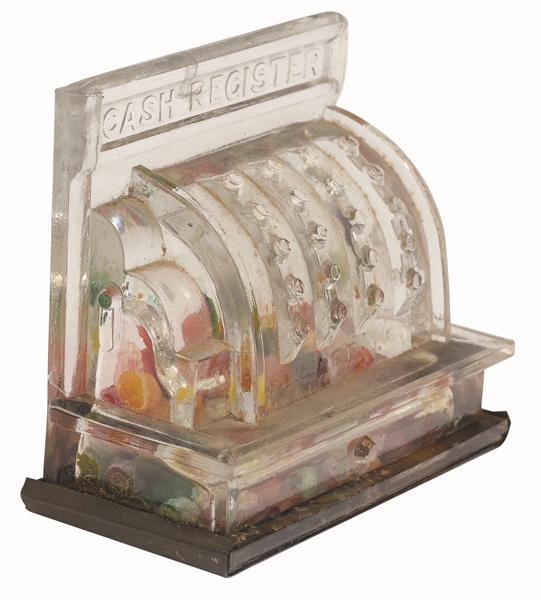 CASH REGISTER CANDY CONTAINER.
