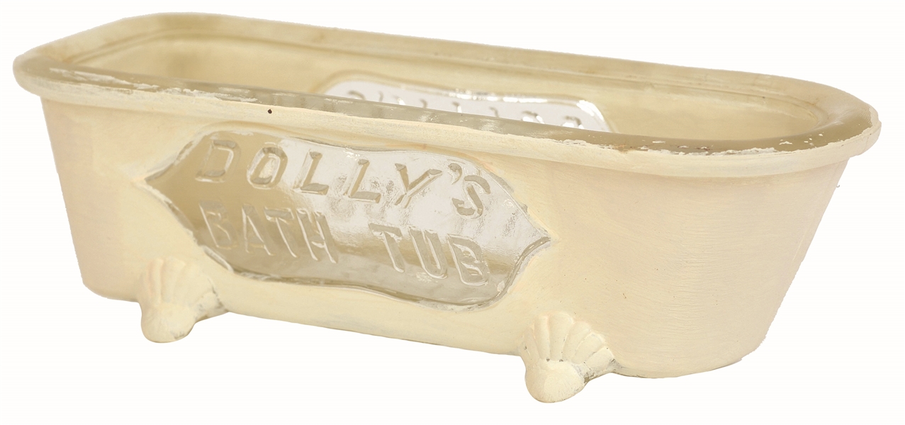 DOLLYS BATHTUB CANDY CONTAINER.