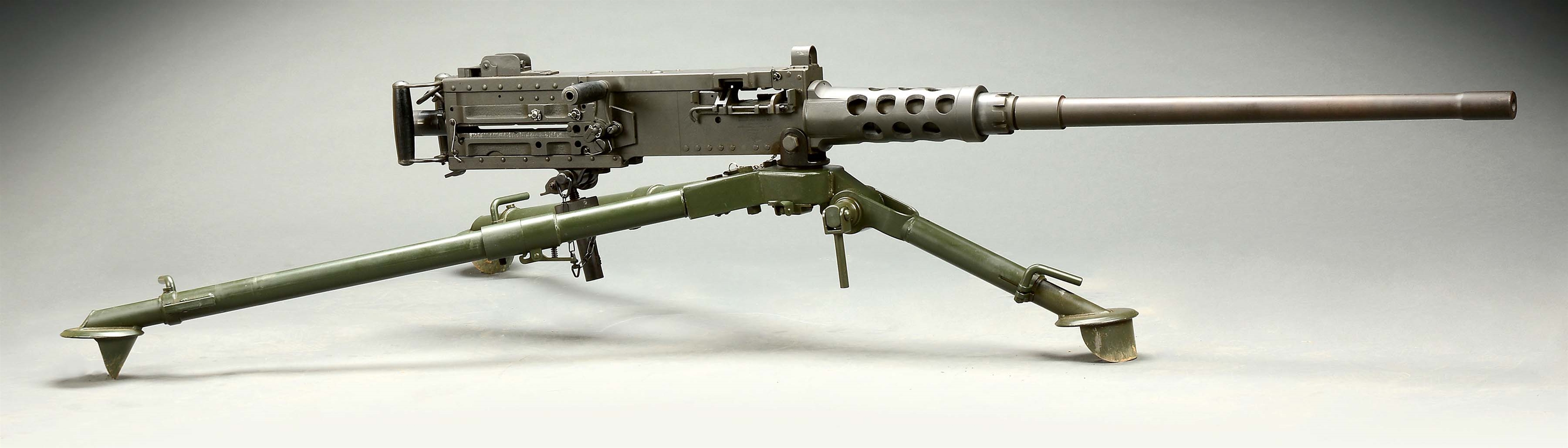 (N) HIGHLY SOUGHT RAMO SIDEPLATE BROWNING M2 .50 CAL MACHINE GUN (FULLY TRANSFERABLE)