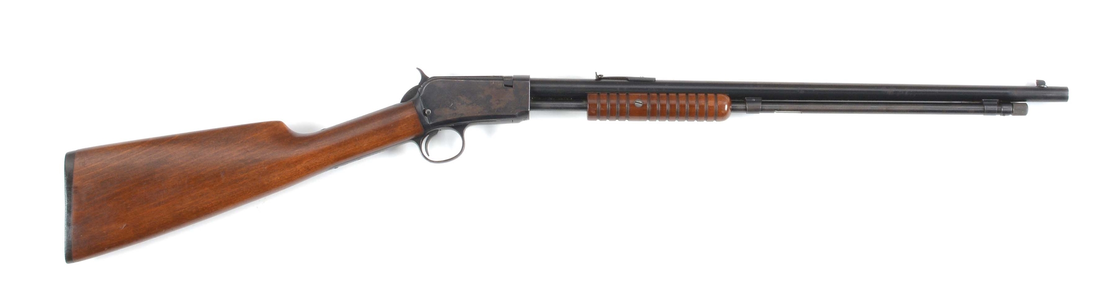 (C) WINCHESTER 06 SLIDE ACTION RIFLE.