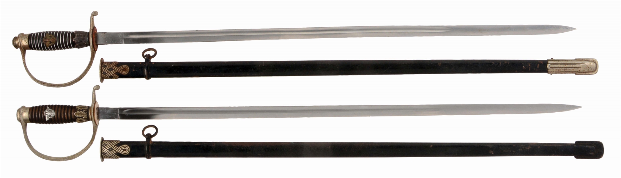 LOT OF 2: THIRD REICH POLICE SWORDS.