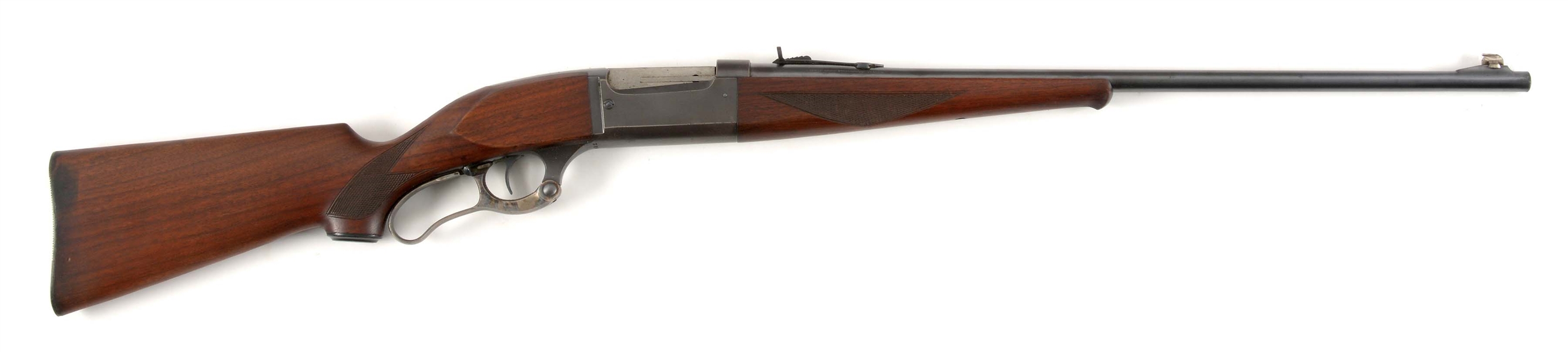(C) SAVAGE 99 LEVER ACTION RIFLE.