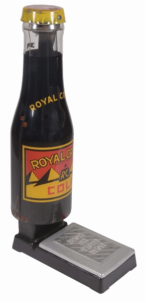 ADVERTISING SCALES CO. 1¢ ROYAL CROWN COLA SCALE.