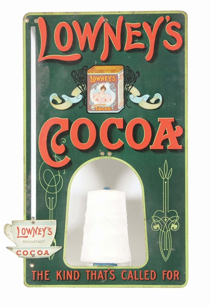 LOWNEYS COCOA STRING HOLDER.