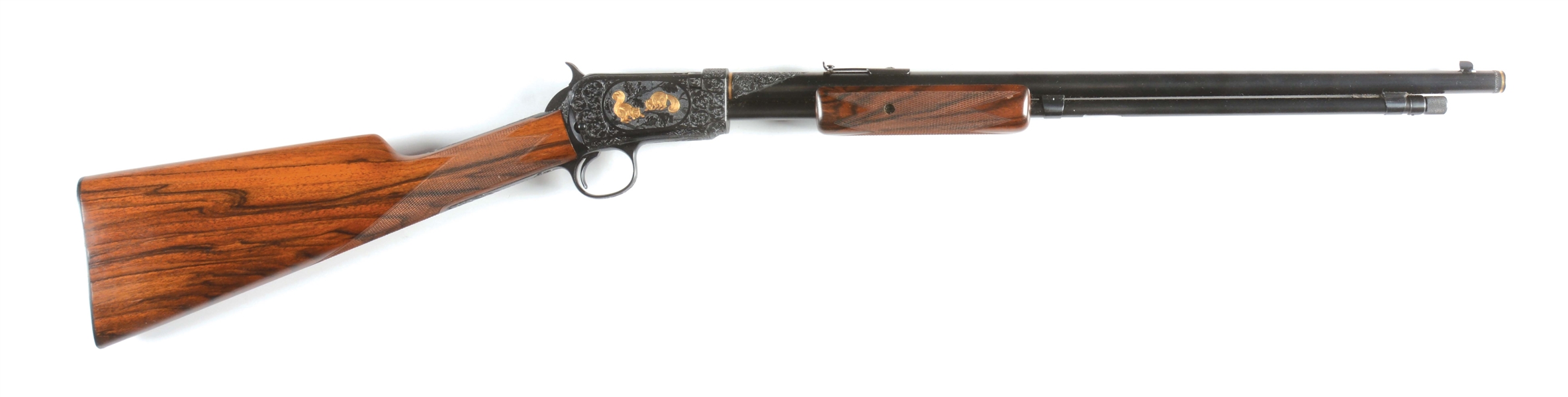 (C) WINCHESTER 06 SLIDE ACTION RIFLE.(1935)