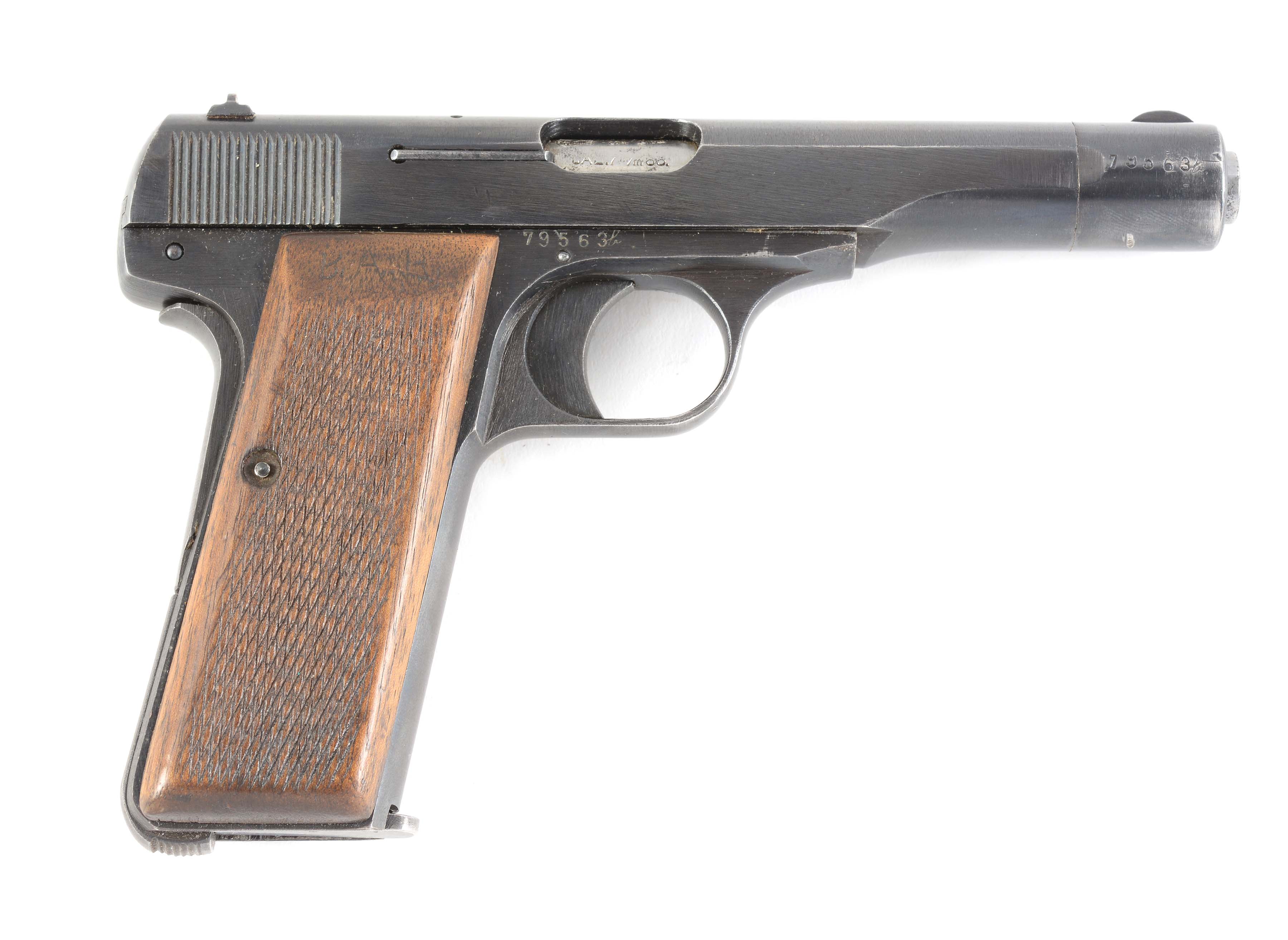 C World War Ii Nazi German Fn Browning Model 1922 32 Semi Automatic Pistol Wi Auctions 6936