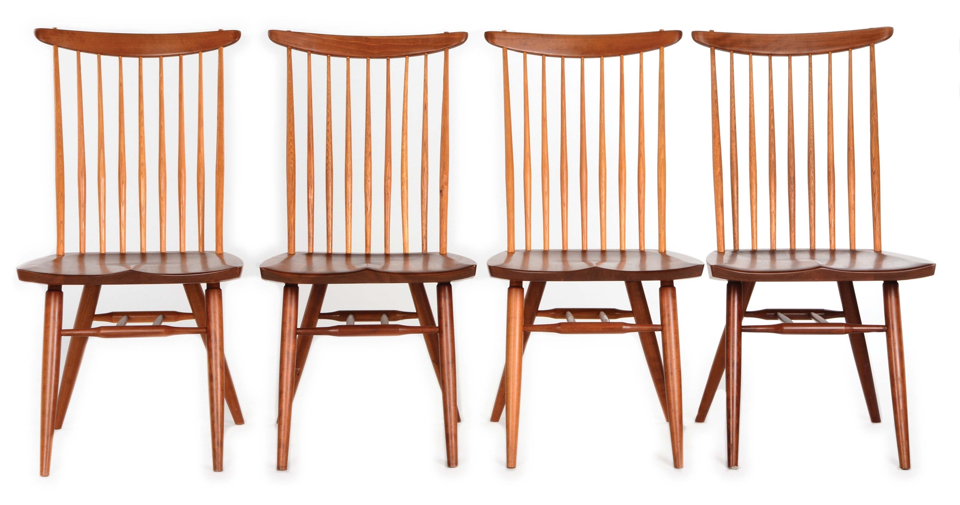 SET OF FOUR NEW CHAIRS BY GEORGE NAKASHIMA 