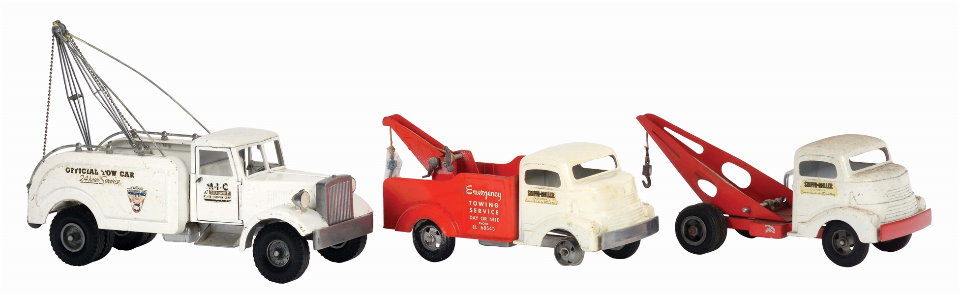 LOT OF 3 SMITH-MILLER TOW TRUCKS.