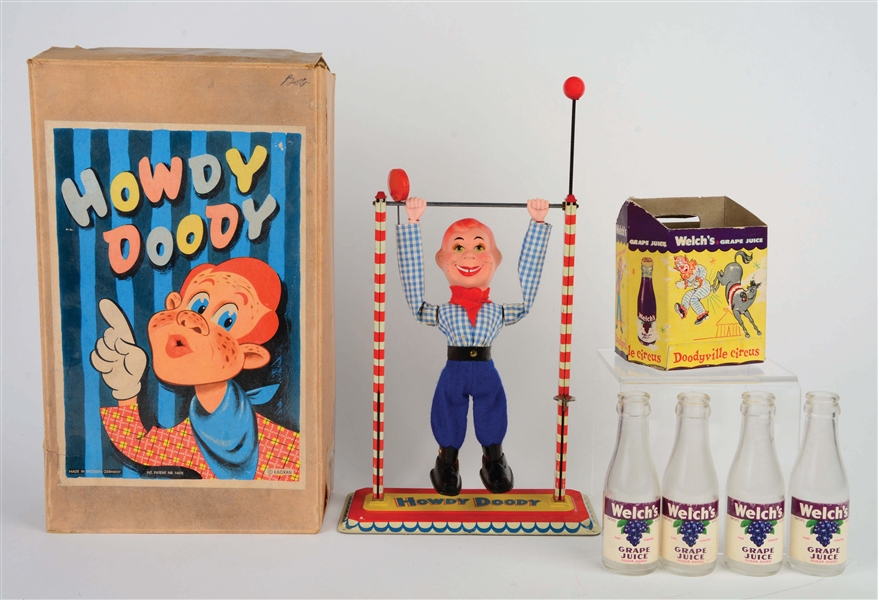 LOT OF 2: VINTAGE HOWDY DOODY ITEMS.