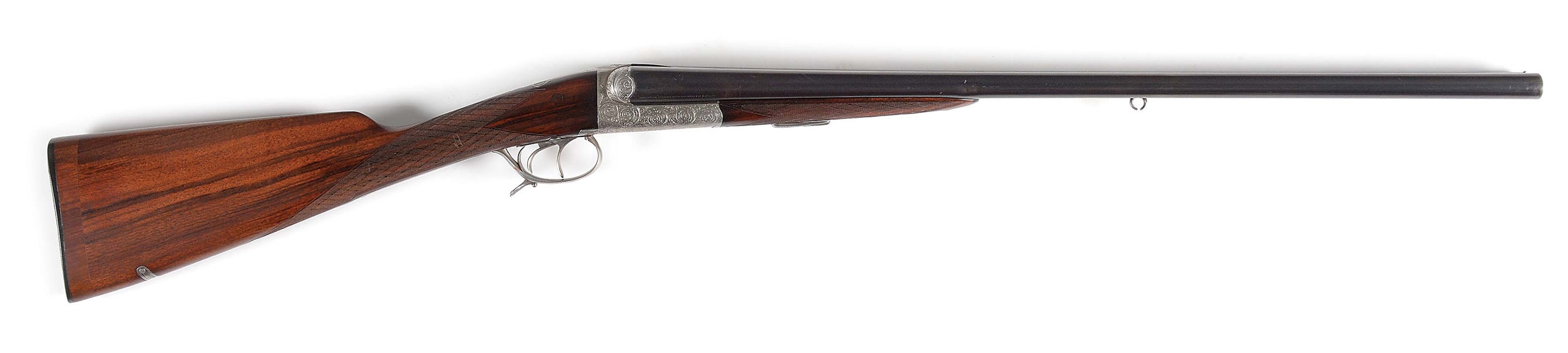(C) WELL ENGINEERED AND VERY INTERESTING HIGH QUALITY GRADE 5 MANUFRANCE "IDEAL" UNDER LEVER RIFLE/ SHOTGUN.