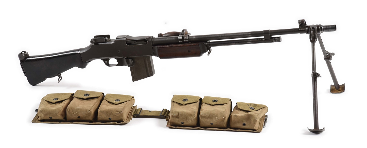 (N) NEW ENGLAND SMALL ARMS 1918A2 BAR MACHINE GUN (PRE-86 DEALER SAMPLE).