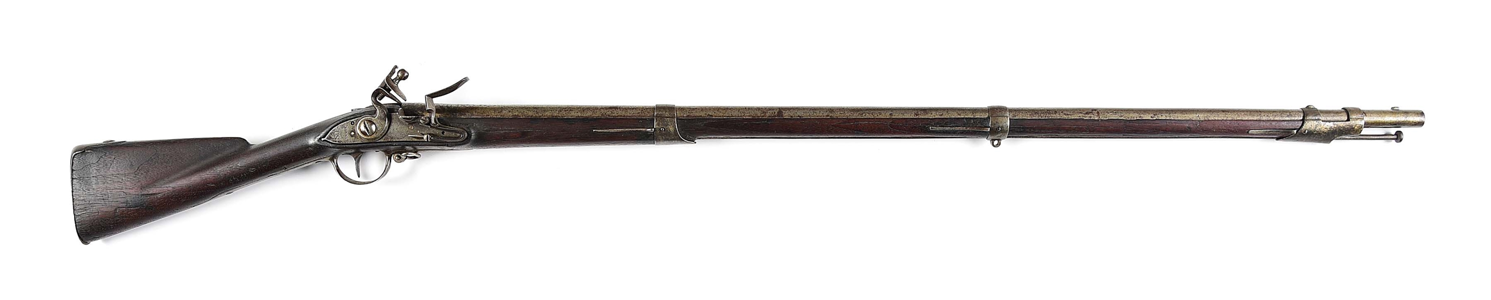 (A) EVANS MODEL 1797 .69 CALIBER PERCUSSION CONTRACT RIFLE.