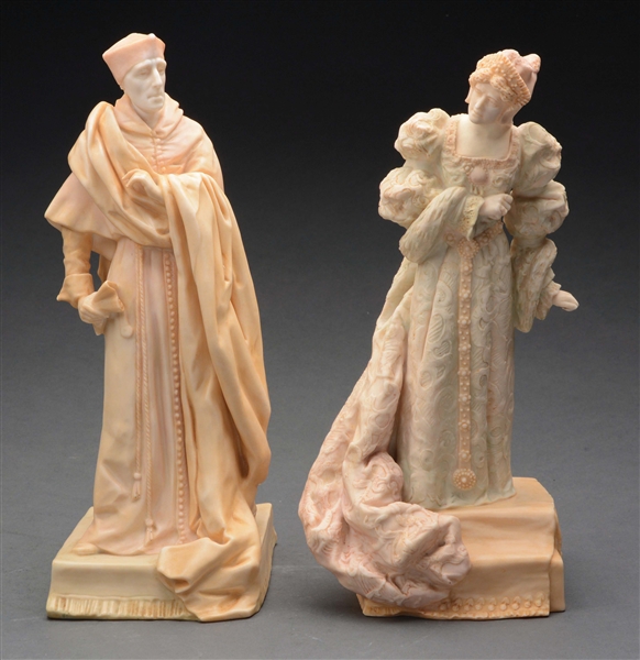 LOT OF 2: ROYAL DOULTON FIGURINES.
