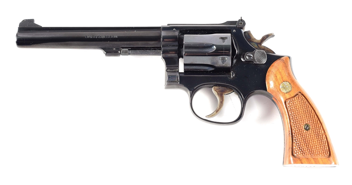(M) SMITH & WESSON MODEL 48-4 DOUBLE ACTION REVOLVER.