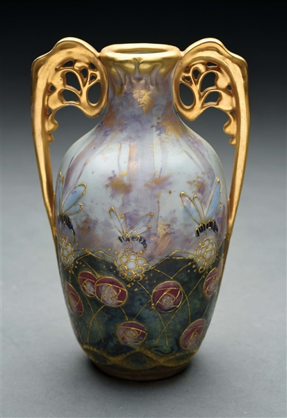 AMPHORA “LIFE IN THE FOREST” VASE.