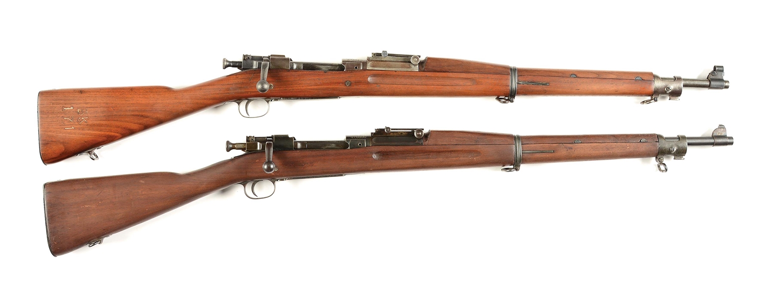 (C) LOT OF 2: SPRINGFIELD ARMORY MODEL 1903 BOLT ACTION RIFLES.