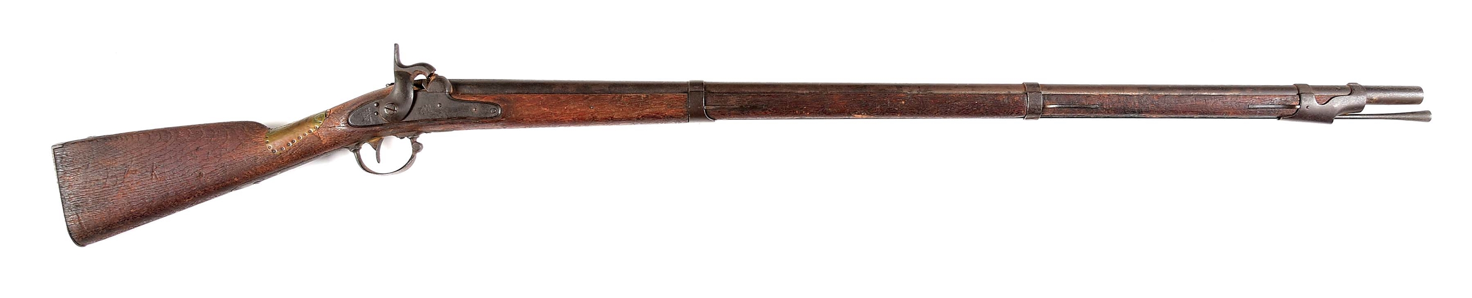 (A) MODEL 1842 SPRINGFIELD PERCUSSION MUSKET FROM BATTLE OF SOUTH MOUNTAIN.