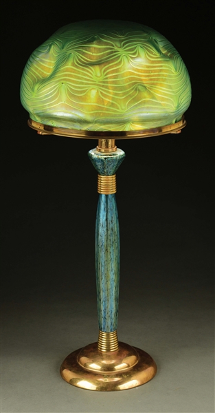 LOETZ TABLE LAMP BY LEOPOLD BAUER.