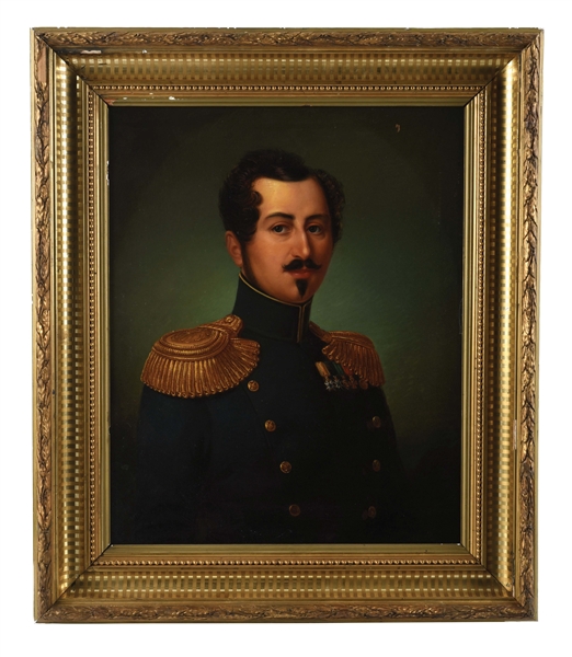 PORTRAIT OF AN FRENCH OFFICER.
