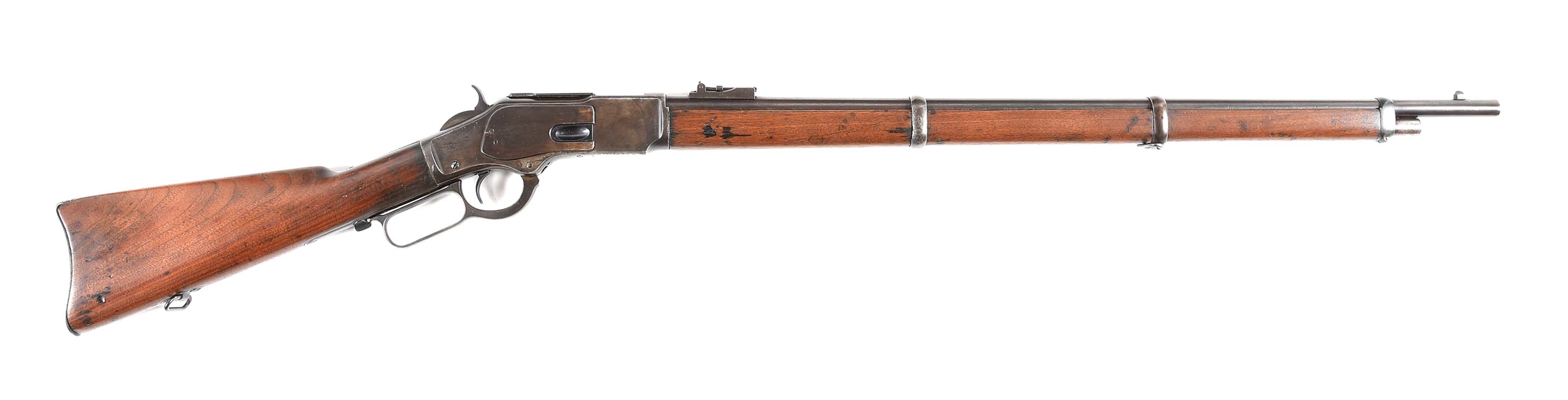 (A) WINCHESTER 1873 .44-40 LEVER ACTION MUSKET.
