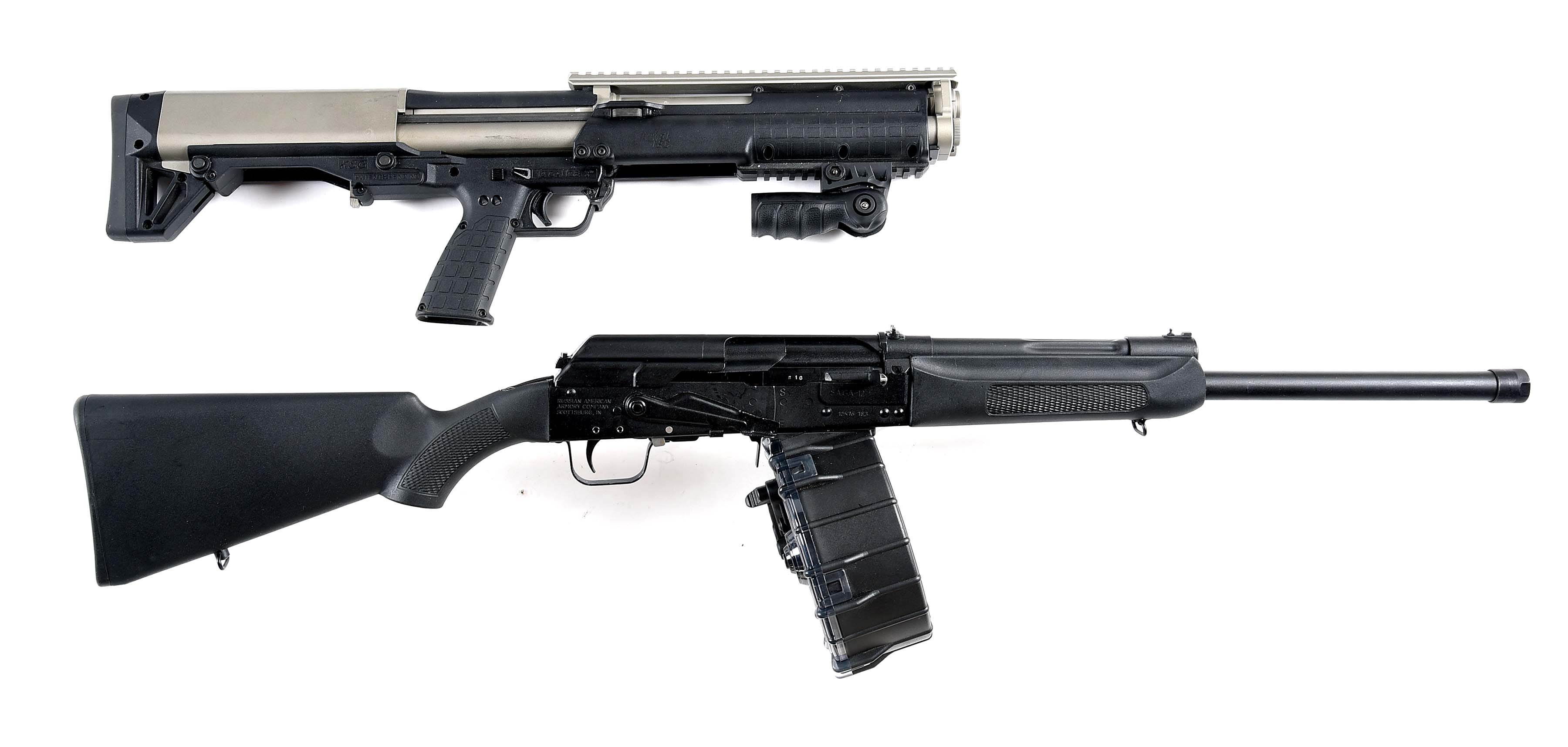 M Russian Izhmash Saiga Gauge Semi Automatic Shotgun Auctions