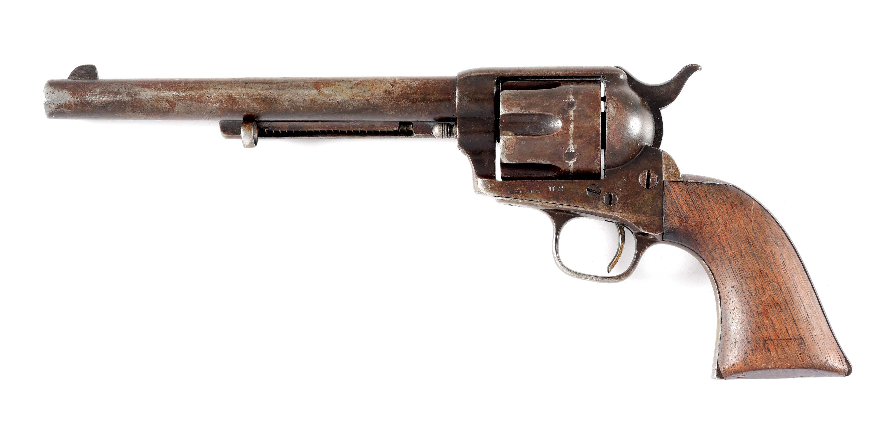 (A) CUSTER ERA U.S. MARKED COLT SINGLE ACTION ARMY REVOLVER. - auctions