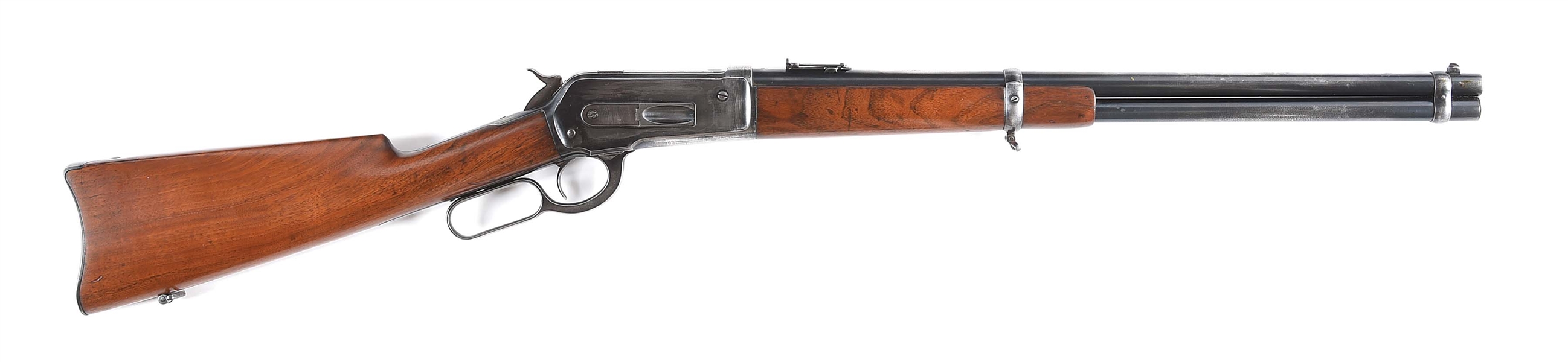 (A) WINCHESTER MODEL 1886 .40-82 WCF LEVER ACTION CARBINE.