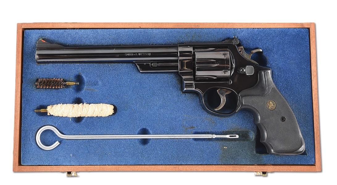(M) SMITH & WESSON MODEL 29-2 .44 MAGNUM REVOLVER WITH CASE 