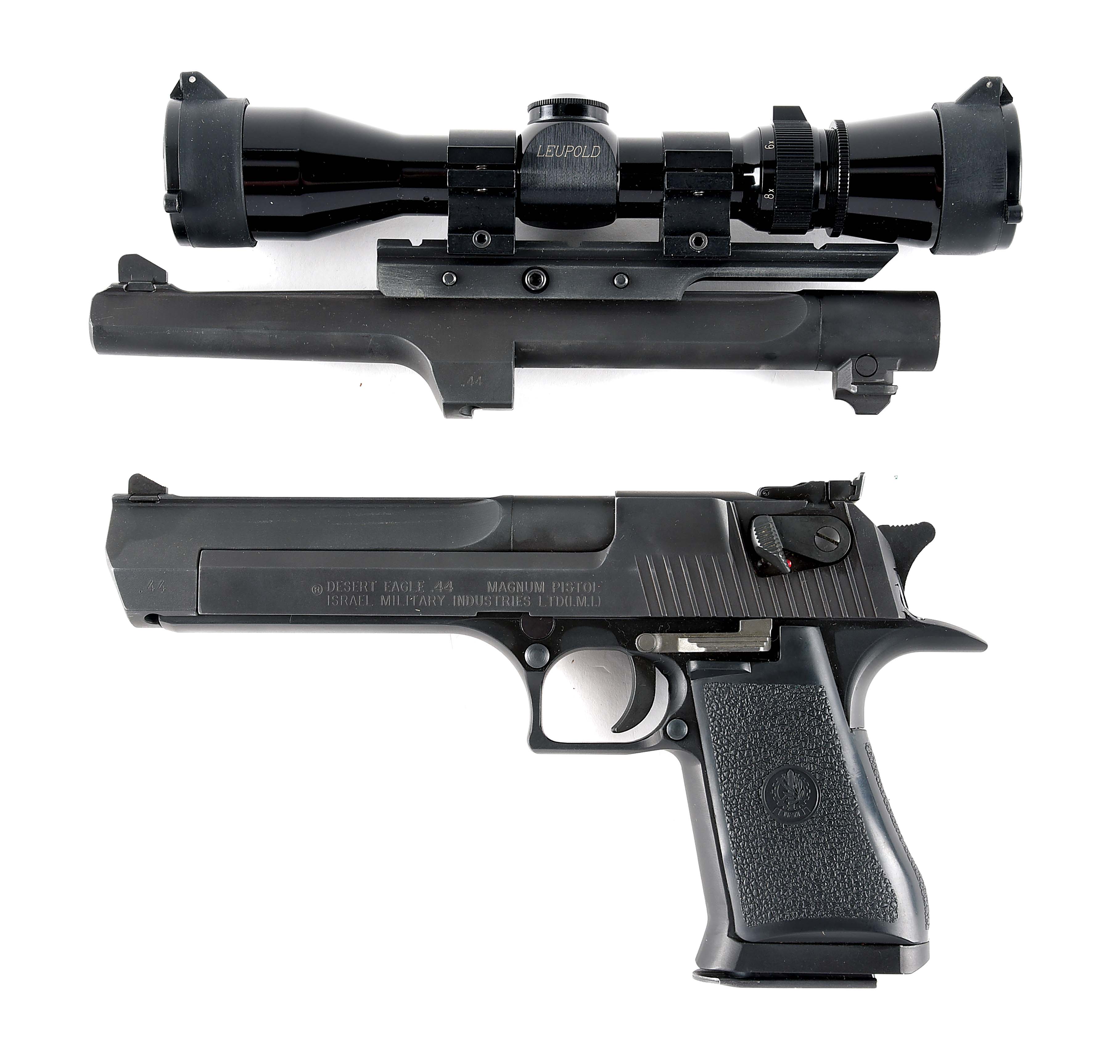 M Imi Desert Eagle 44 Magnum Semi Automatic Pistol With Extra Barrel