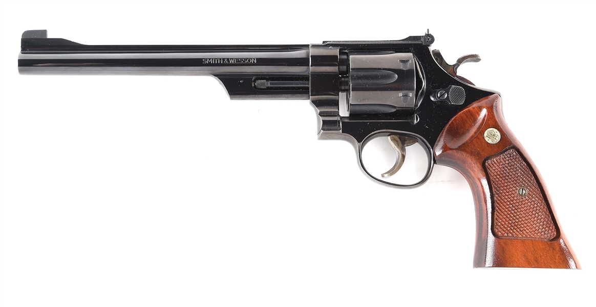 (M) SMITH AND WESSON MODEL 27-2 REVOLVER WITH CASE.
