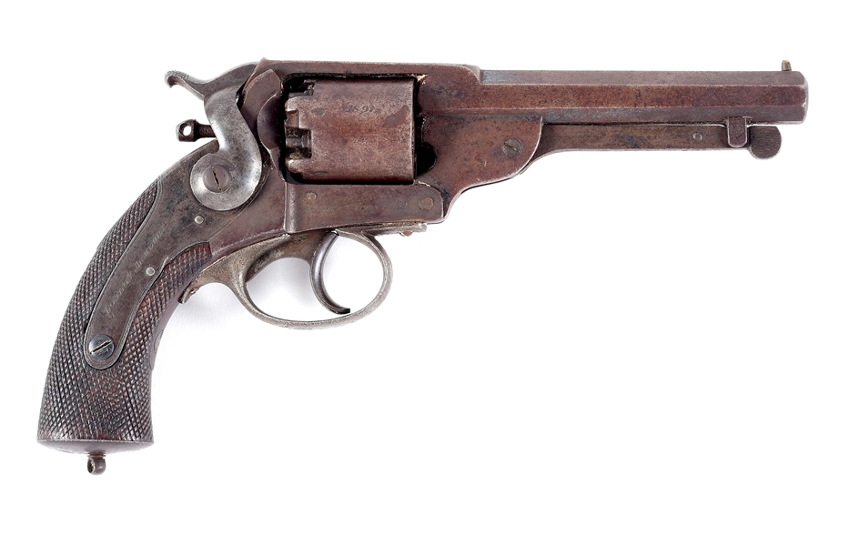 (A) LONDON ARMORY KERRS PATENT REVOLVER, IN THE ACCEPTED CONFEDERATE SERIAL NUMBER RANGE.