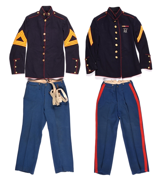 LOT OF 2: WWI ERA USMC DRESS BLUES