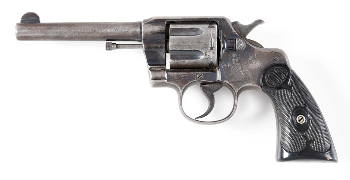 (C) COLT ARMY SPECIAL DOUBLE ACTION .38 REVOLVER.