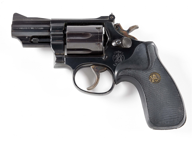 (M) SMITH & WESSON MODEL 19-5 DOUBLE ACTION .357 MAGNUM REVOLVER.
