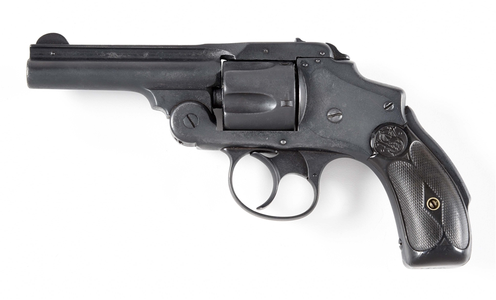 (A) SMITH AND WESSON .38 SAFETY HAMMERLESS DOUBLE ACTION REVOLVER.