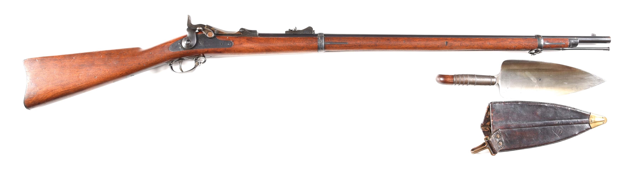(A) HIGH CONDITION US SPRINGFIELD MODEL 1879 TRAPDOOR RIFLE.