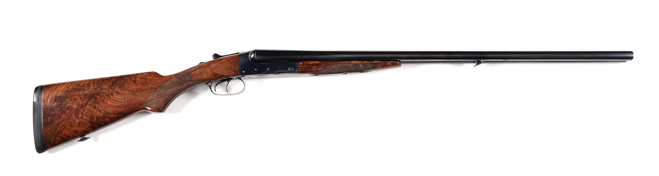 (M) WINCHESTER MODEL 21 SIDE BY SIDE SHOTGUN WITH AFTERMARKET CASE.