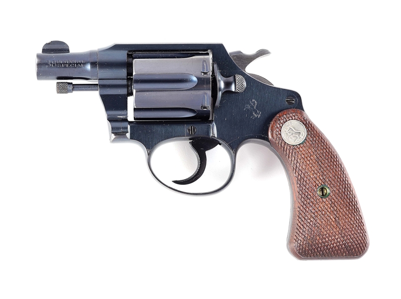 (C) COLORADO STATE PENITENTIARY MARKED COLT DETECTIVE SPECIAL DOUBLE ACTION REVOLVER ATTRIBUTED TO WARDEN ROY BEST.