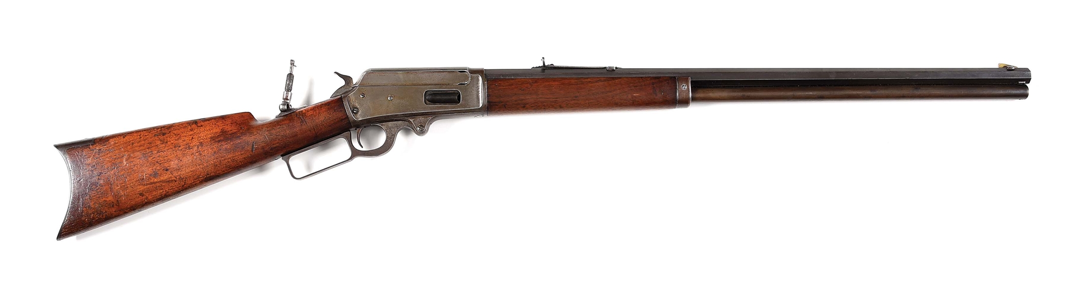 (A) MARLIN MODEL 1895 LEVER ACTION RIFLE. 