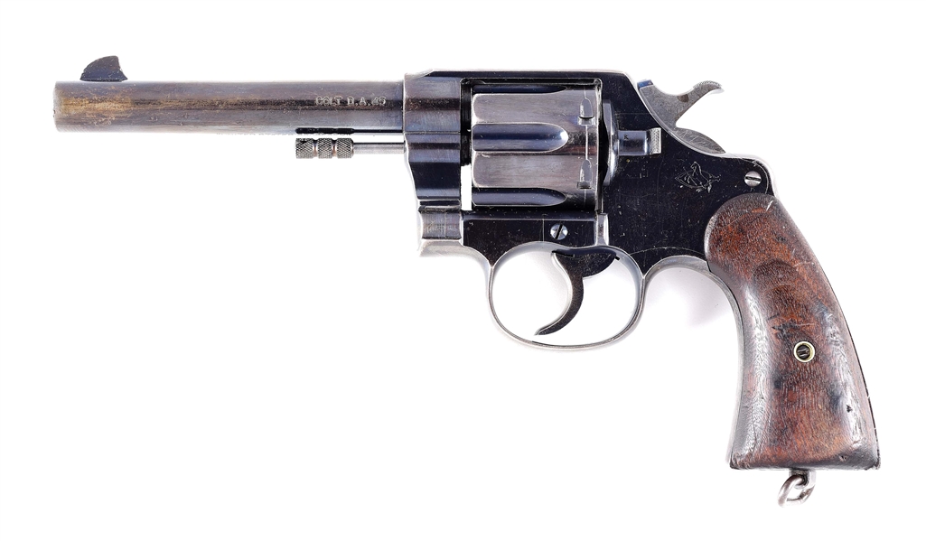 (C) COLT US ARMY MODEL 1909 DOUBLE ACTION REVOLVER.