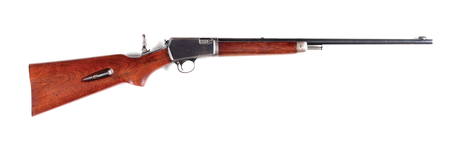 (C) WINCHESTER MODEL 63 SEMI AUTOMATIC RIFLE, SERIAL NUMBER 17.
