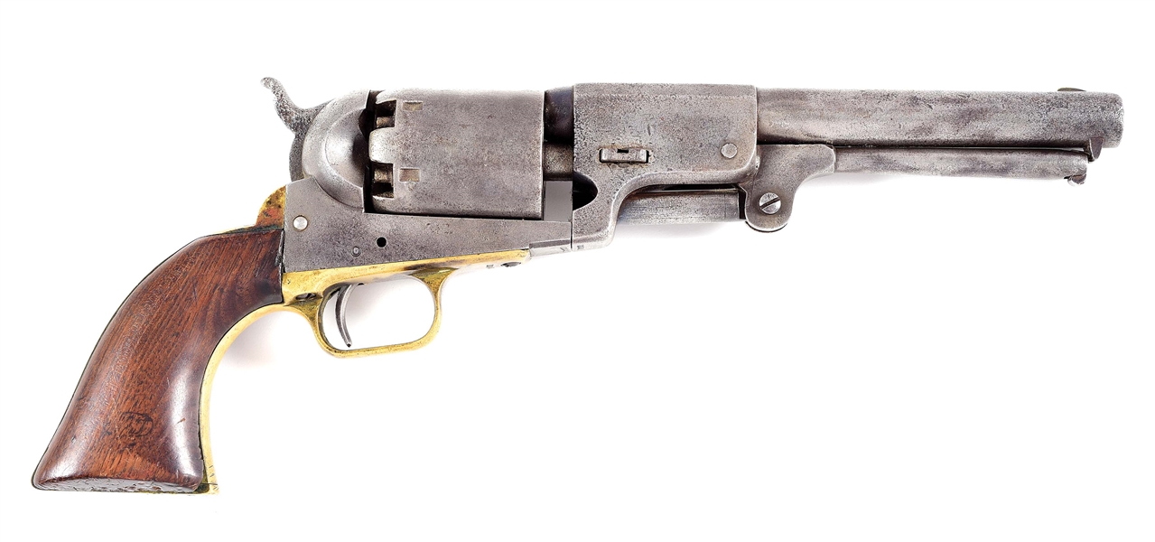 (A) MARTIALLY MARKED COLT 3RD MODEL DRAGOON PERCUSSION REVOLVER (1853).
