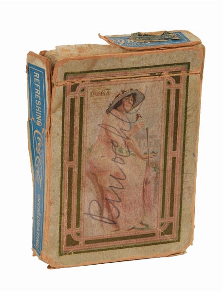 1915 COCA-COLA PLAYING CARDS PACK.