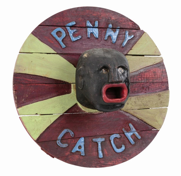RED AND YELLOW PENNY CATCH HEAD.