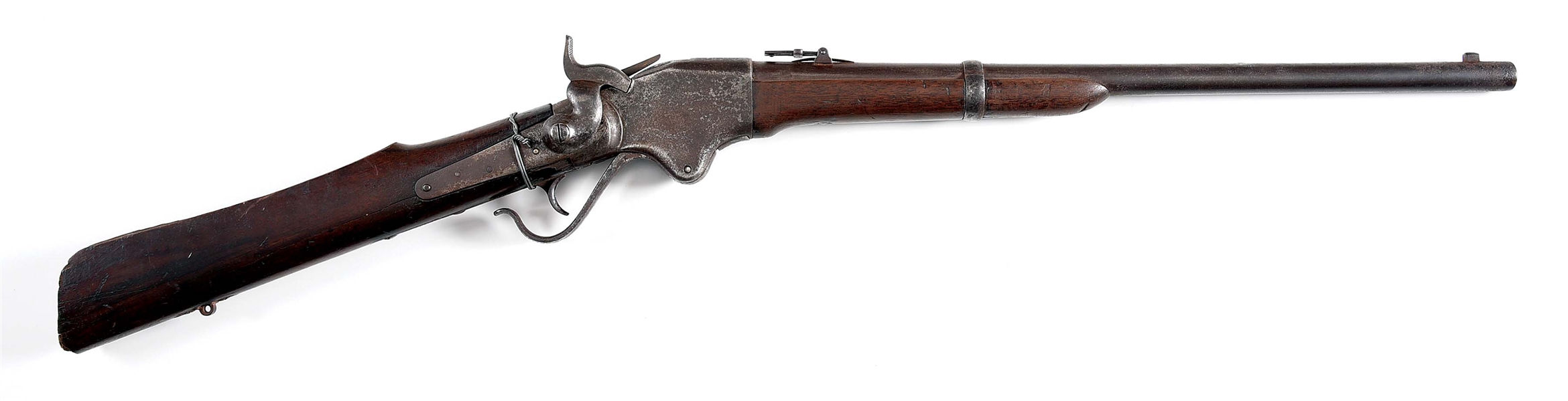 (A) SPENCER REPEATING RIFLE CO. MODEL 1860 LEVER ACTION CARBINE.