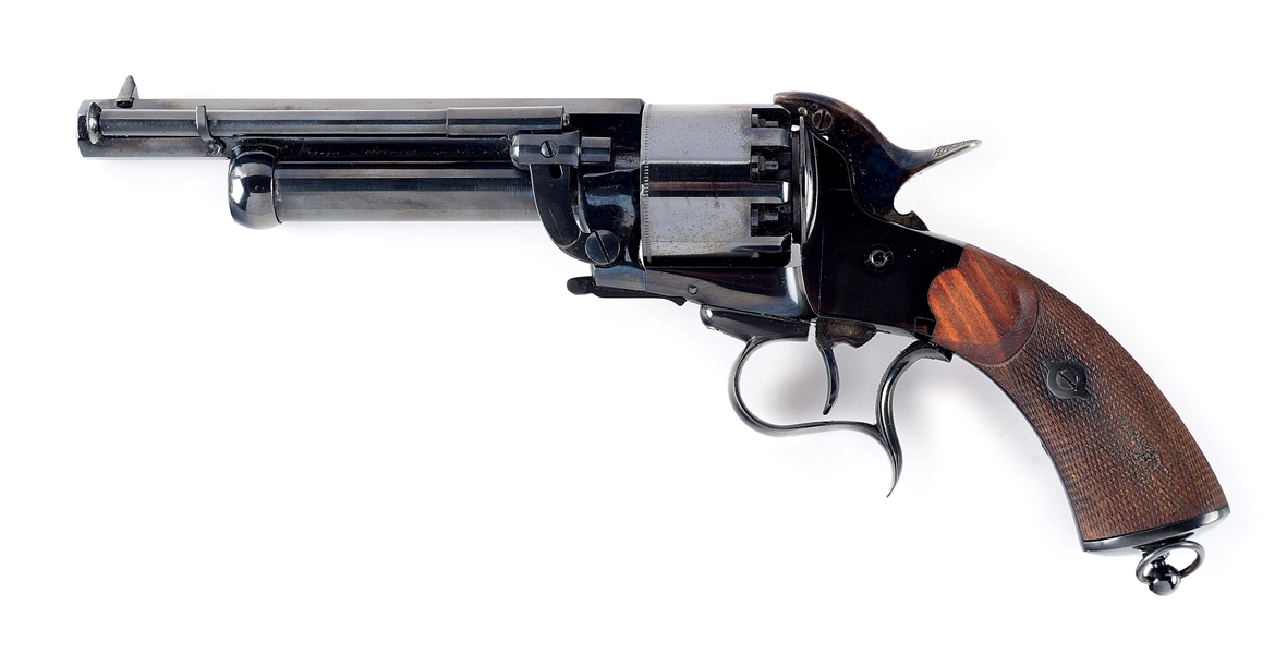 (A) NAVY ARMS CO. REPRODUCTION LEMAT PERCUSSION REVOLVER.